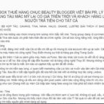 Thực hư phốt Lixibox lừa đảothuê các beauty blogger nổi tiếng viết bài PR