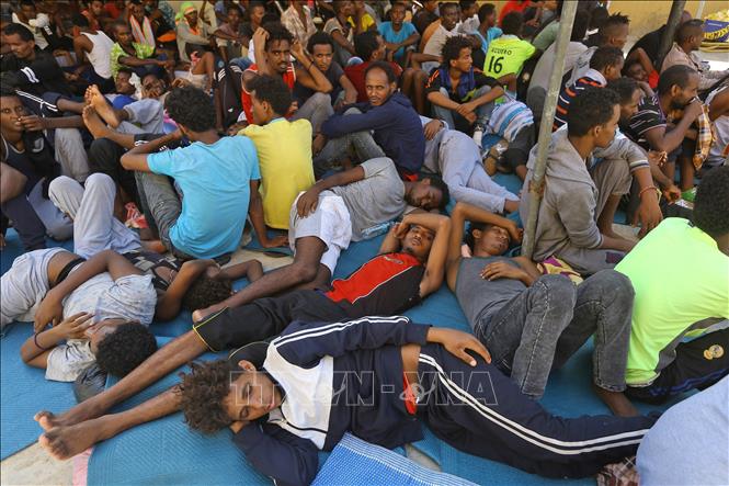 người di cư tại Libya