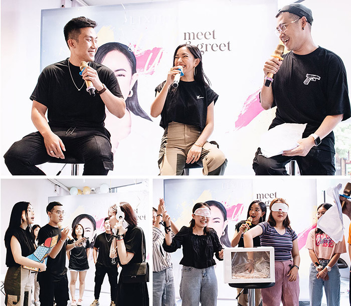 Cô nàng fashionista nổi tiếng Châu Bùi đã chọn địa điểm checkin mới nhất của giới beauty Sài Thành - cửa hàng mỹ phẩm Lixibox Phan Xích Long hoành tráng để tổ chức buổi meet & greet