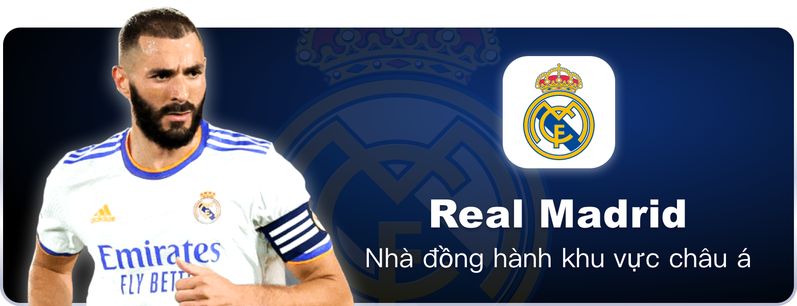 Real Madrid ký hợp đồng tài trợ với ManBetx
